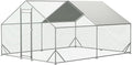 Large Metal Chicken Coop with Waterproof Cover (10' L x 13 W x 6.56' H) G426928