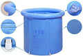 Blue Portable Plastic Folding Bathtub C7941