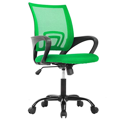 Black Mesh Ergonomic Office Chair with Lumbar Support F217