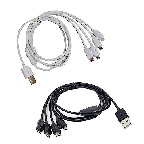 4in1 USB Male to Micro USB Male Charging Cable V416