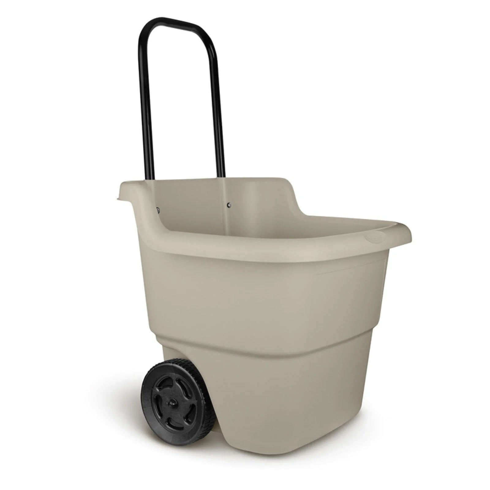 15 Gallon Resin Rolling Lawn Utility Cart O686