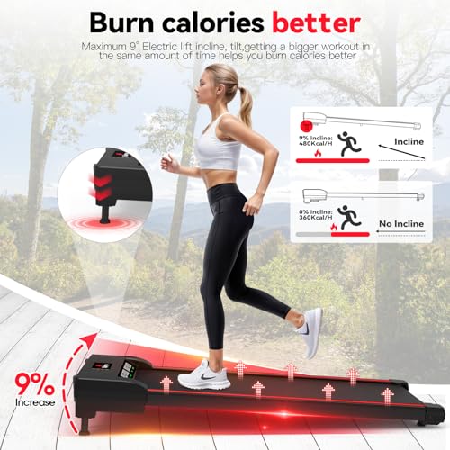 Walking Vibration Pad, 2.5HP Low Noise Treadmill A186619