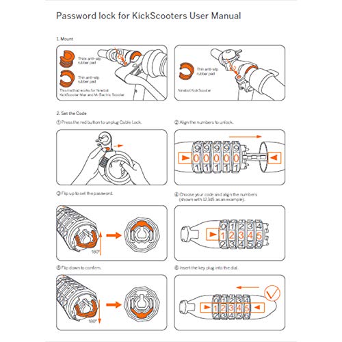 Black Cable Lock P277517