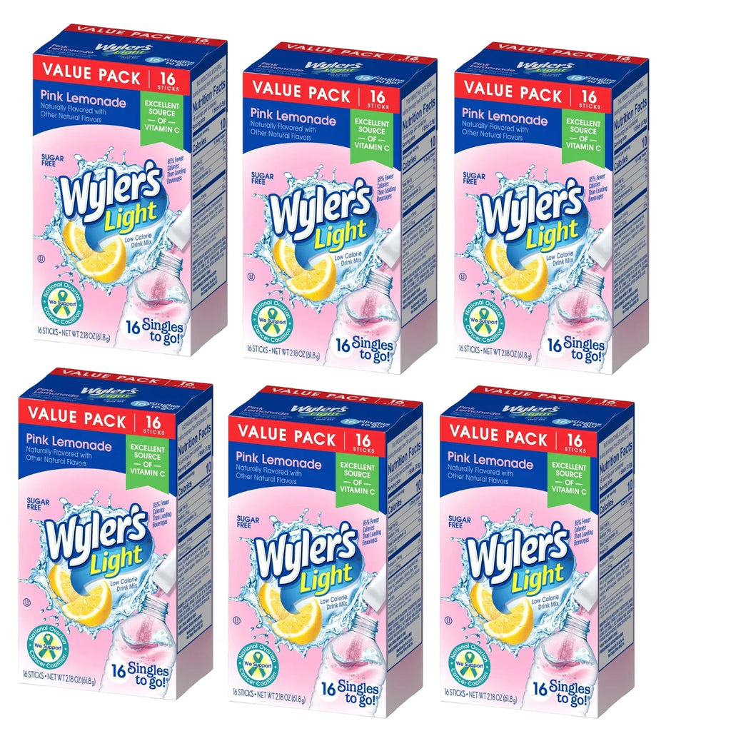 Pink Lemonade Powdered Drink Mix 16 Stick M990571
