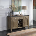Oak Finish Server W33539