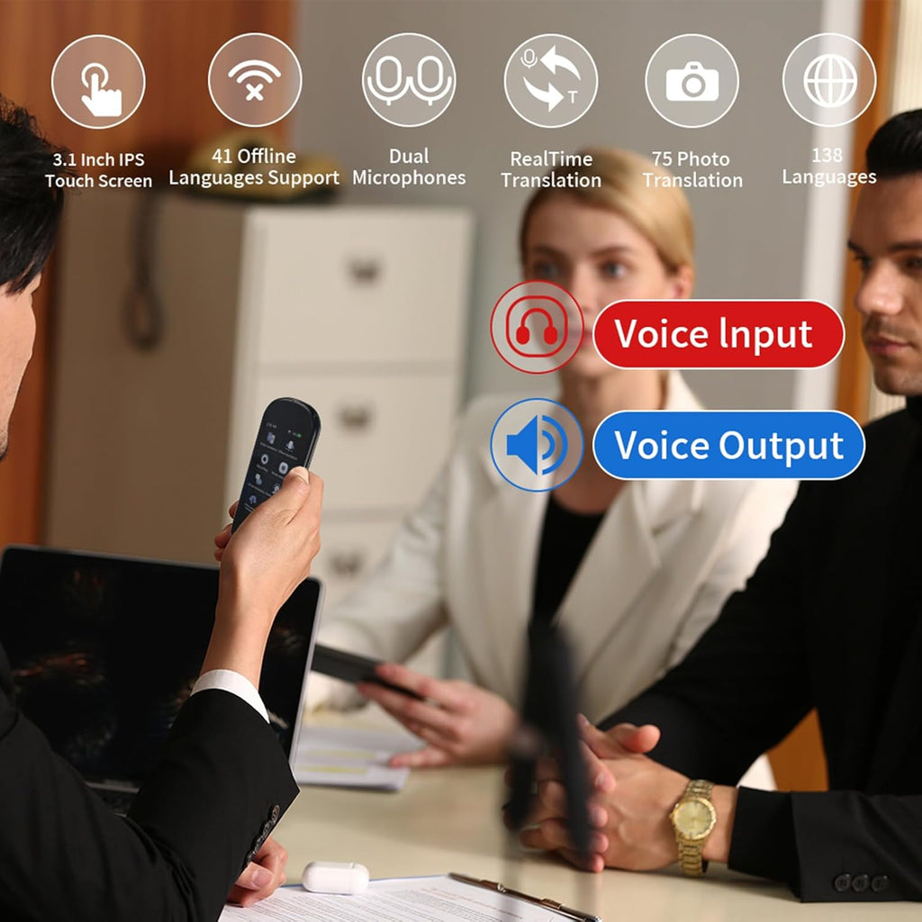 138 Languages Instant Translator Device P906770