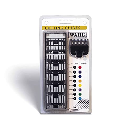 Black 8 Piece Taper Attachment Comb Set C972