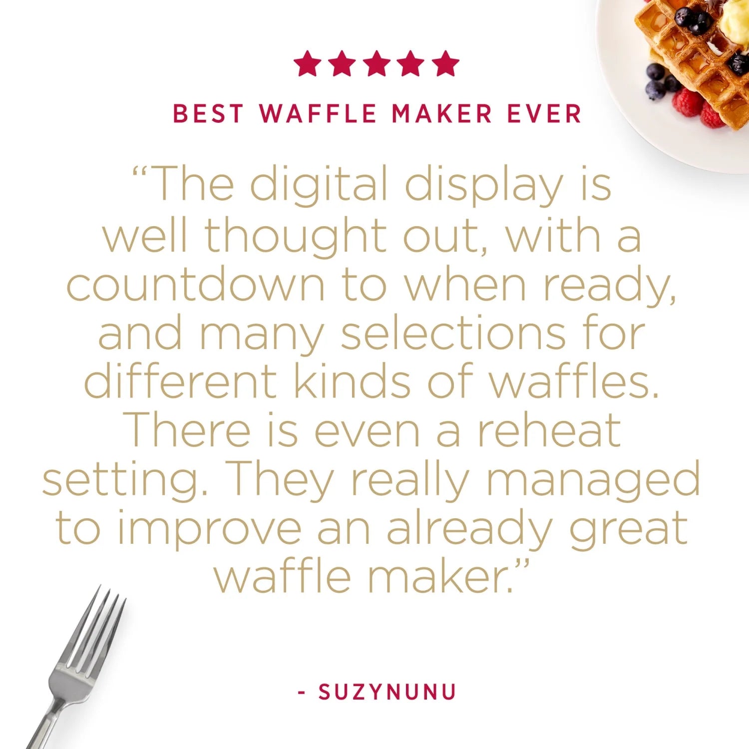 4 slice Belgian Waffle Maker with Removable Plates X894