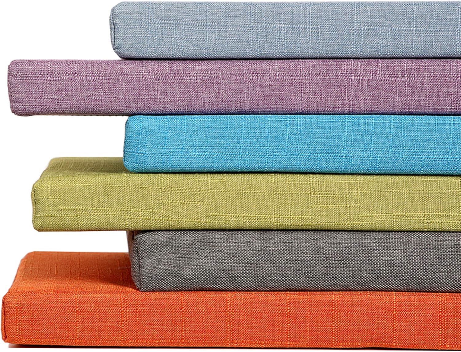 Non-Slip Tufted Padded Foam Rectangle Bench Cushion A5552