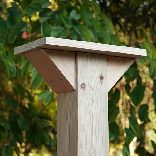 Outdoor Wood Book Storage Box Bracket Q147