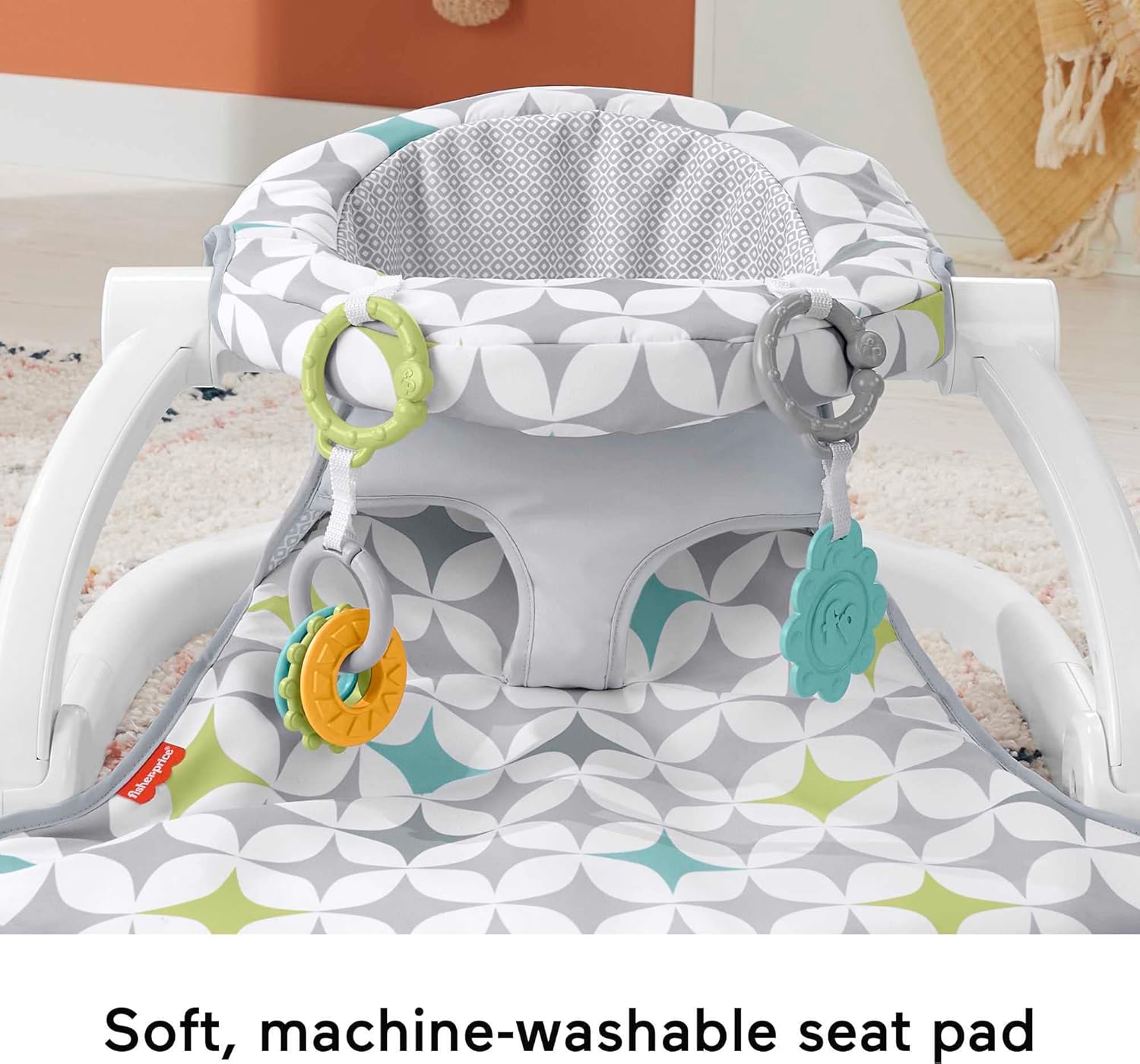 Portable Baby Floor Seat With Machine Washable Seat Pad F1497