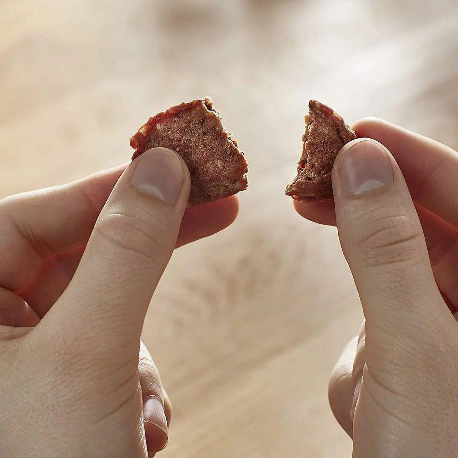 Beef and Rice Sausage Slices Dog Treats, 18 oz. K939693