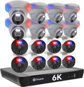 8 Channel 8 Cam 4K Security Camera System with 2TB DVR B40876