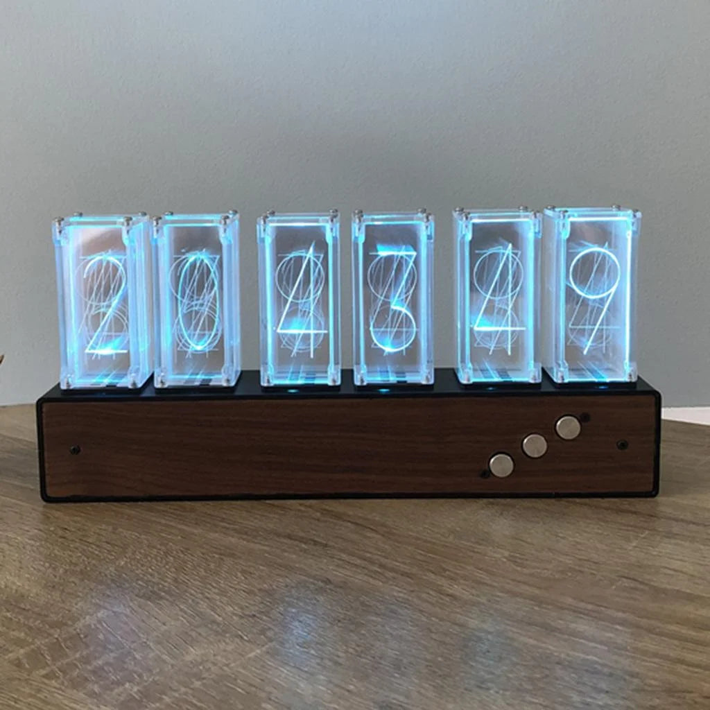 LED Nixie Clock Digital Tube Clock Z38742