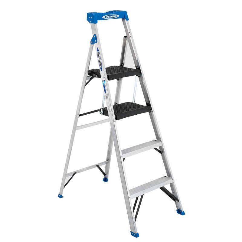 5.5 ft. Type I Aluminum Compact Step Ladder M655352