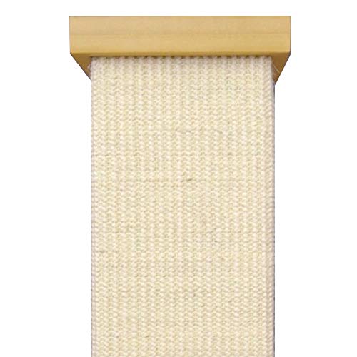Beige Large 32 Inch Sisal Fiber Scratching Post N521592