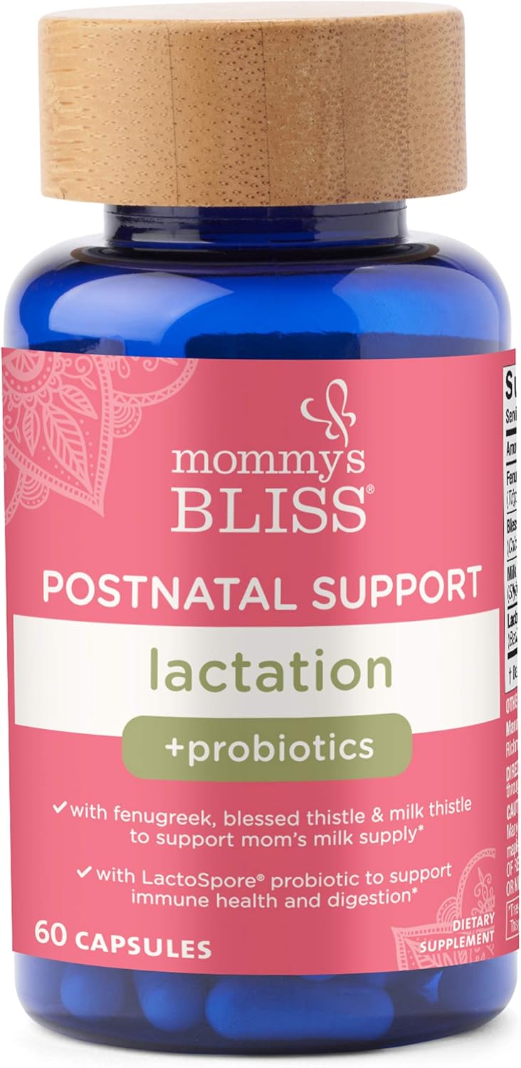 Postnatal Lactation Support Supplement with Probiotics, 60 Servings E684