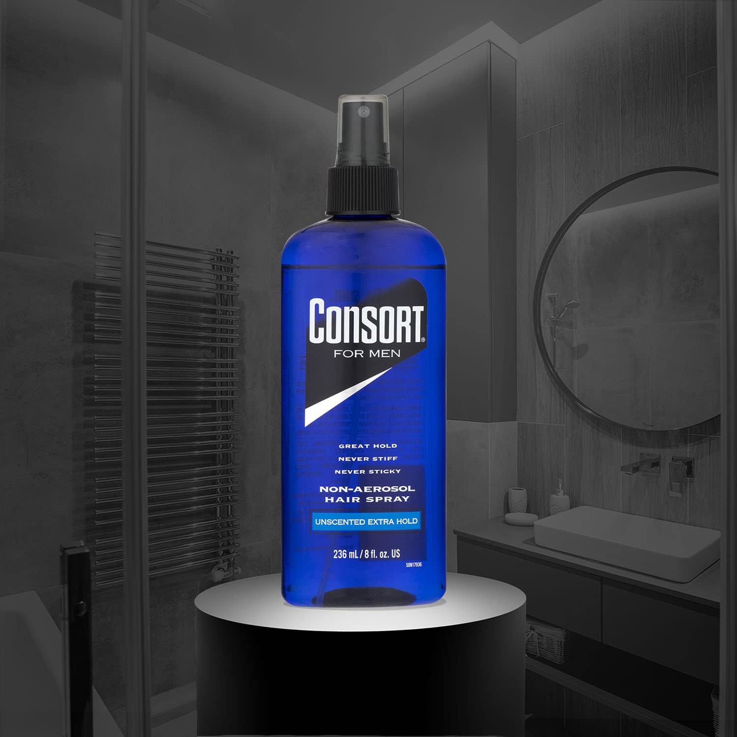 Extra Hold Unscented Non-Aerosol Hair Spray 8 fl oz E2168