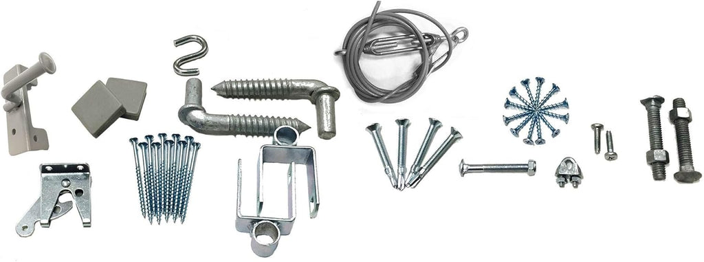 Steel Frame Gate Kit, 36"-72" Wide Opening to 6' High (4 Pack) E286