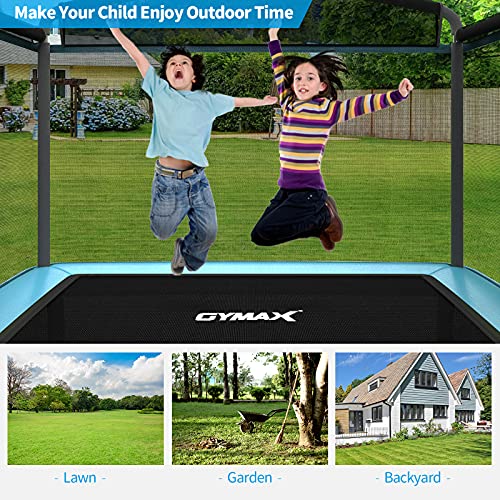 6FT Toddler Trampoline with Swing & Enclosure Safety Net R4638