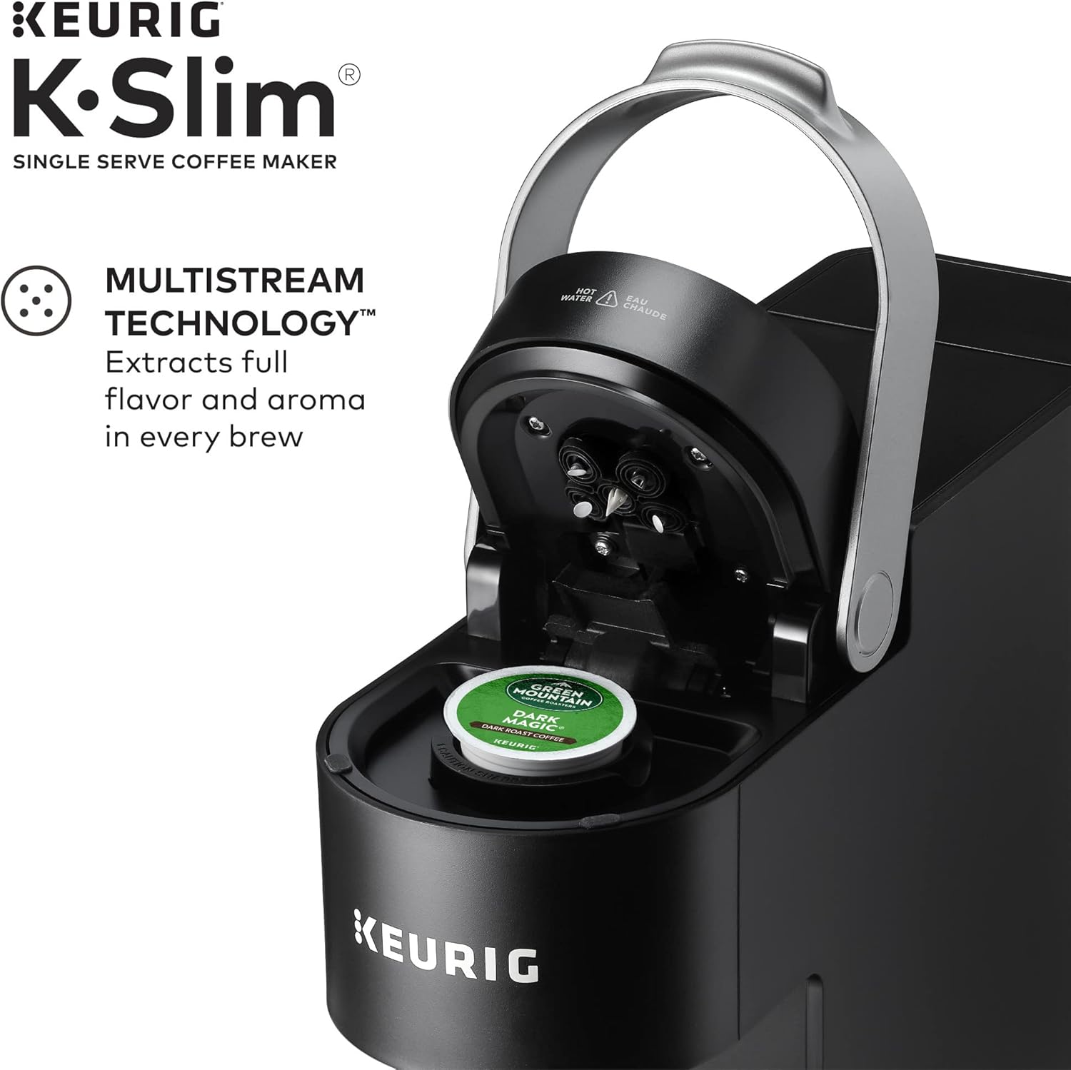 Black Single Serve K-Cup Pod Coffee Maker E53042