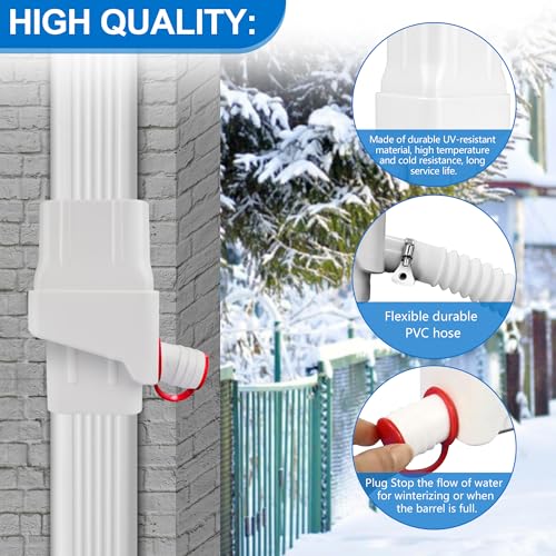 Black Rain Barrel Diverter Kit Q9921