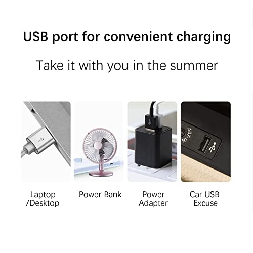 6" Portable USB Desktop Fan F462