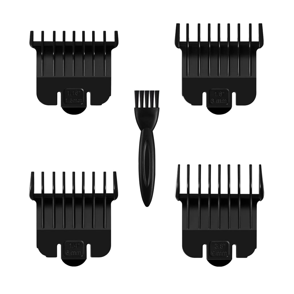 4 Pack Snap-on Blade Attachment Combs Set for Andis T Outliner M306