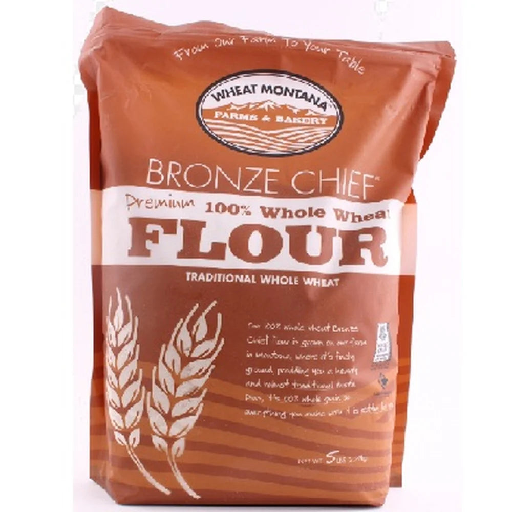 5 Lb Pack of 6 Whole Wheat Flour A208934