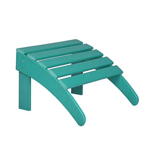 Teak Adirondack Chair Ottoman Set of 2 PCS F459995