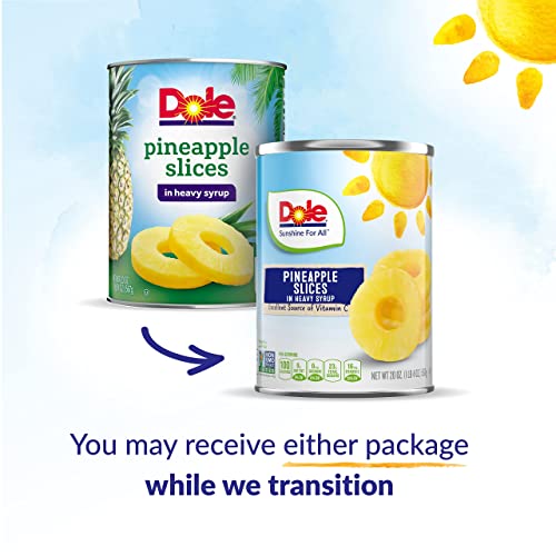 Pineapple Slices in Heavy Syrup, 8.25 Oz, 12 Count X21518