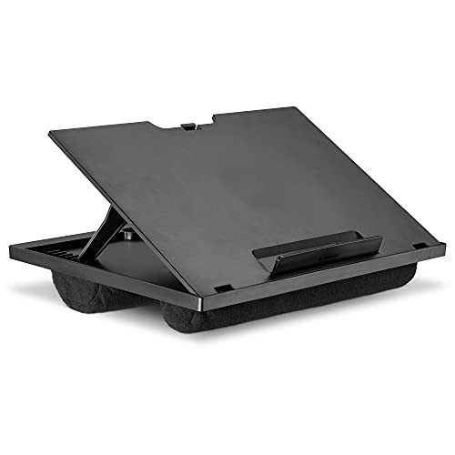 Blue Adjustable Laptop Tray with Cushion P170847