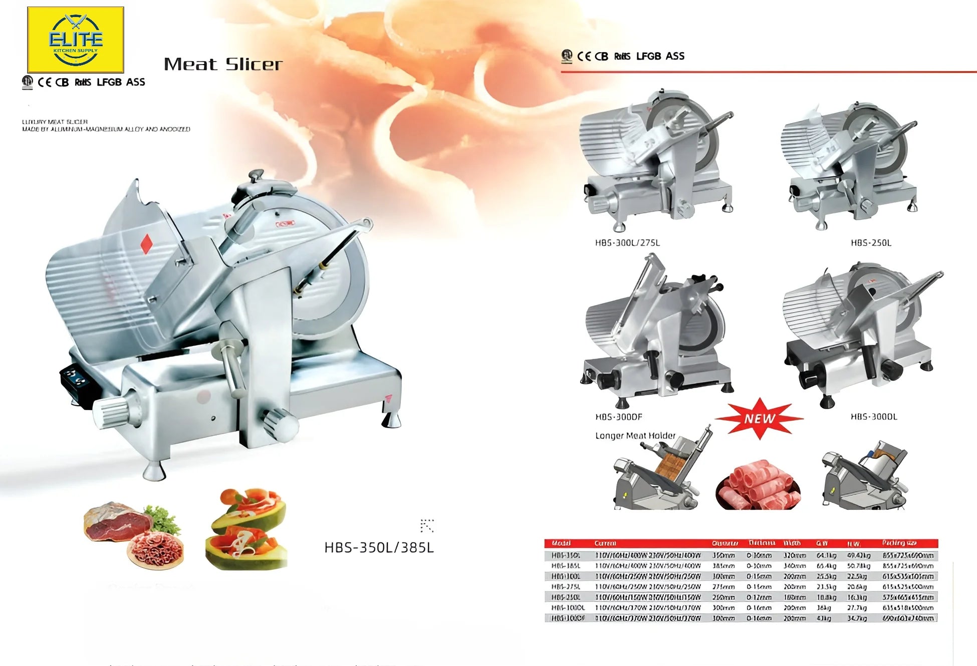 14 in. Blade Heavy-Duty Commercial Slicer R23382