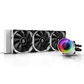 White Addressable RGB AIO Liquid CPU Cooler D970