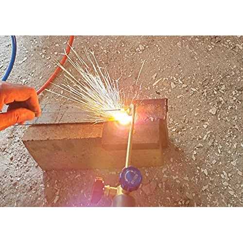 Oxygen MAPP Torch Kit Portable Cylinder Metal Stand S594
