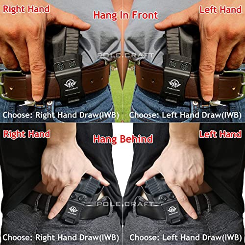 IWB Kydex Holster for 9mm Pistol L6310