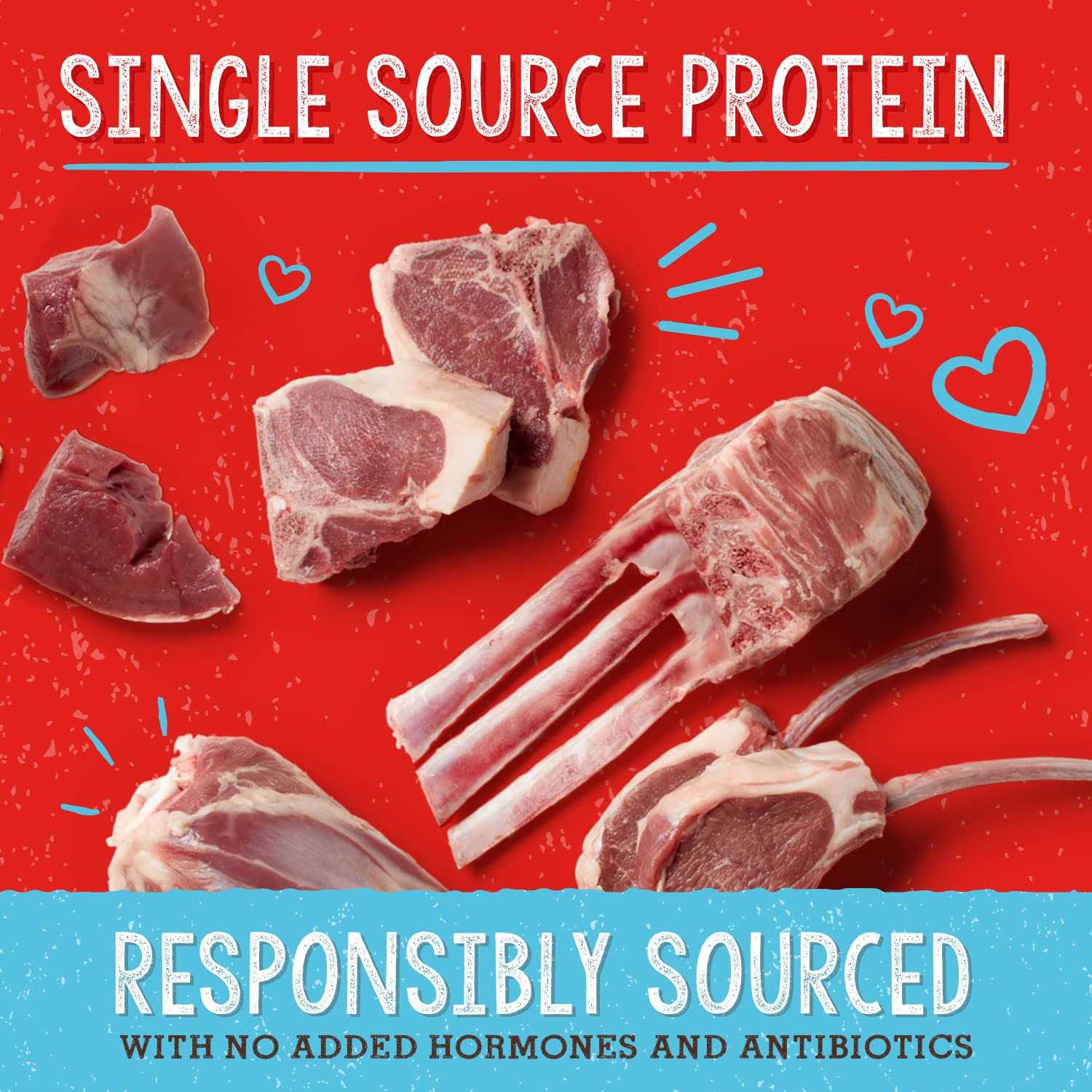 Freeze Dried Lamb Meal Mixers Dog Food P64389