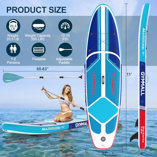 Inflatable Stand Up SUP Paddle Board with Storage Bag Z789164