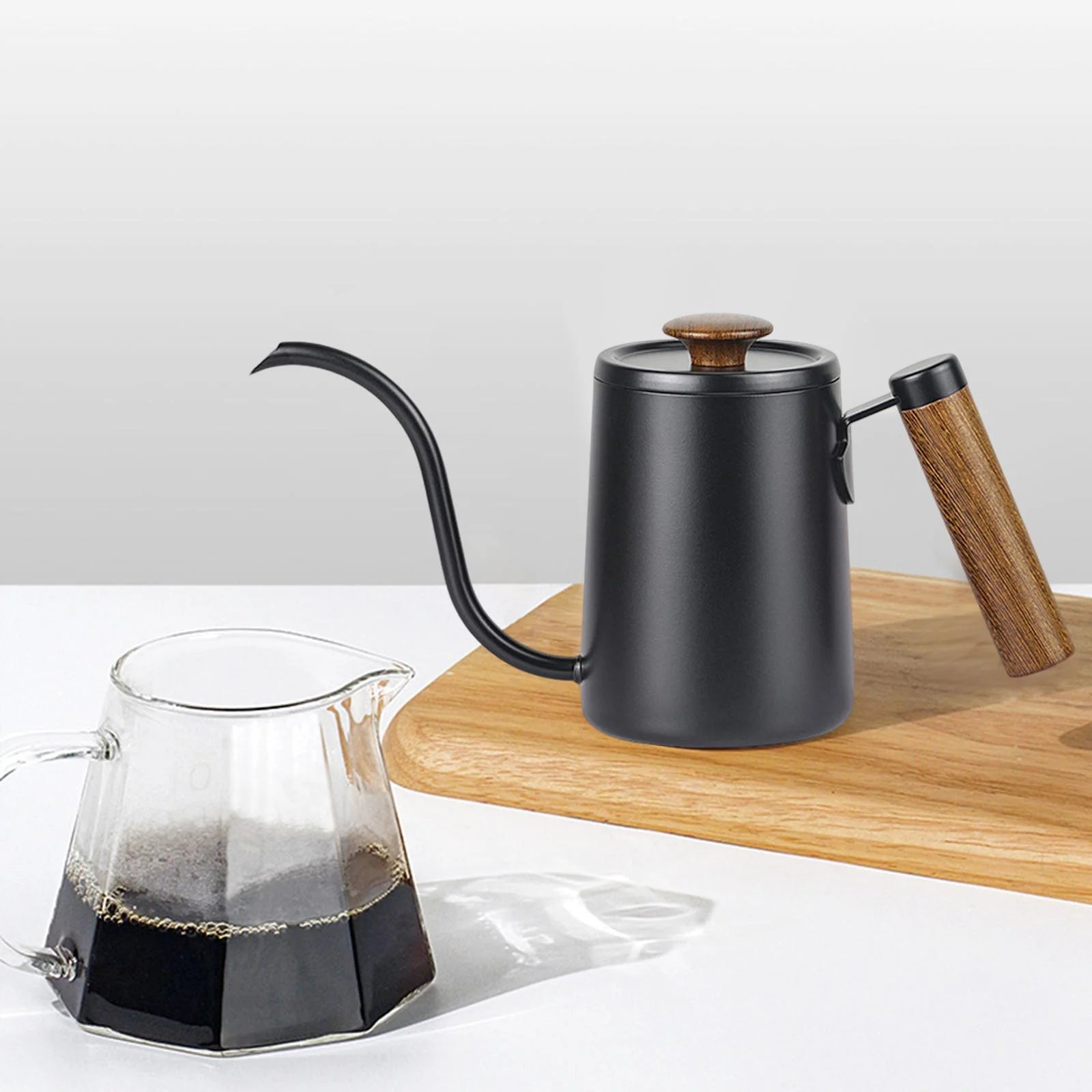 Black Gooseneck Coffee Kettle A736905