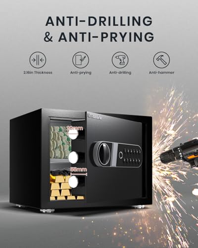 1.4 Cu ft Biometric Digital Safe with Key R228067