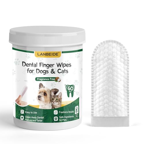 Pet Teeth Cleaning Wipes 60 Counts E470