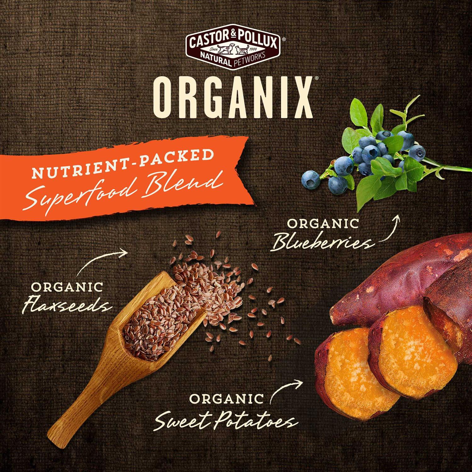 Organic Chicken Recipe Dry Dog Food A7003