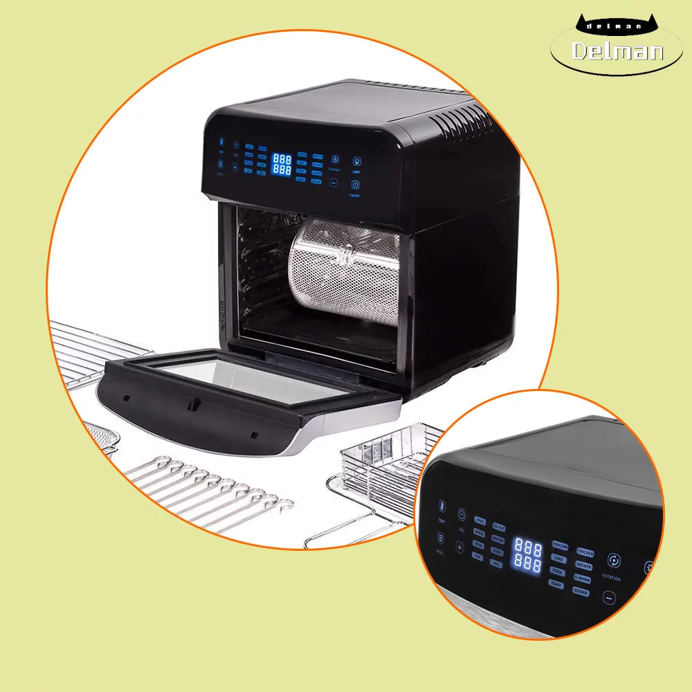 16-in-1 Digital Electric Air Fryer Oven Cooker W832435
