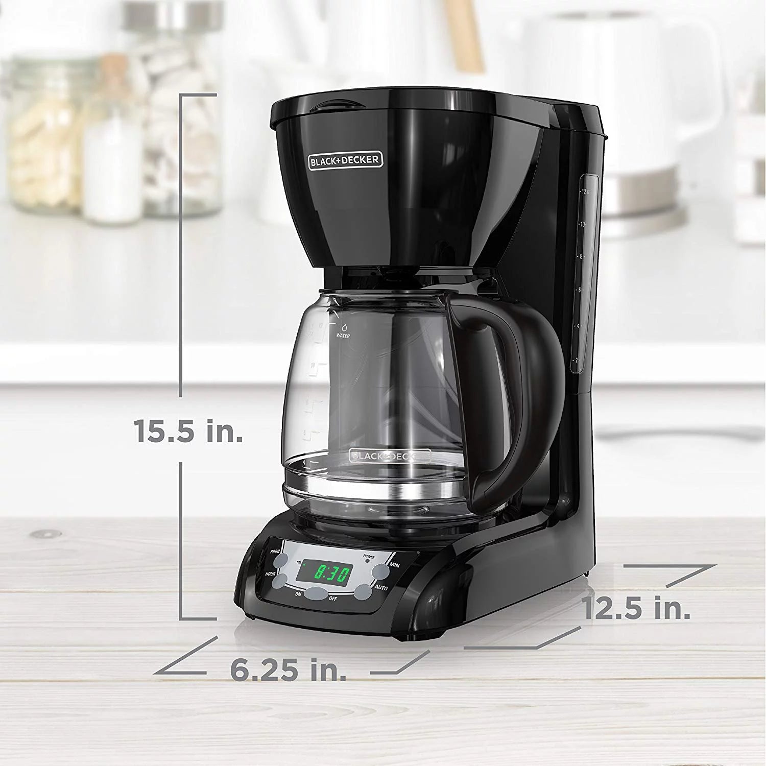 6 Cup Black Coffee Maker J55793