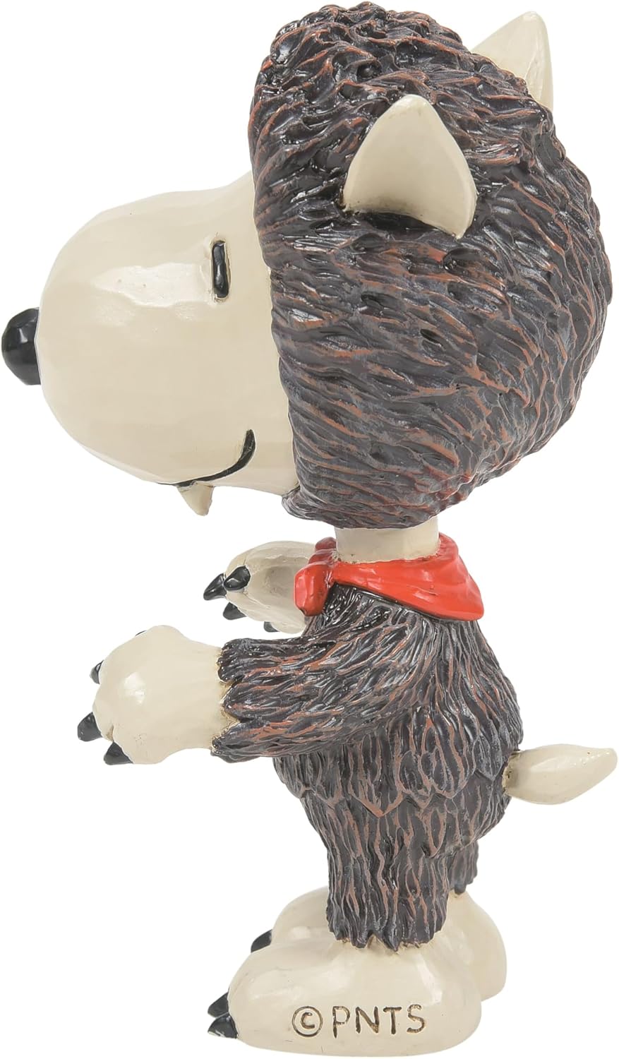 Stone Resin Snoopy Mini Figurine, 3.54 Inch D94333