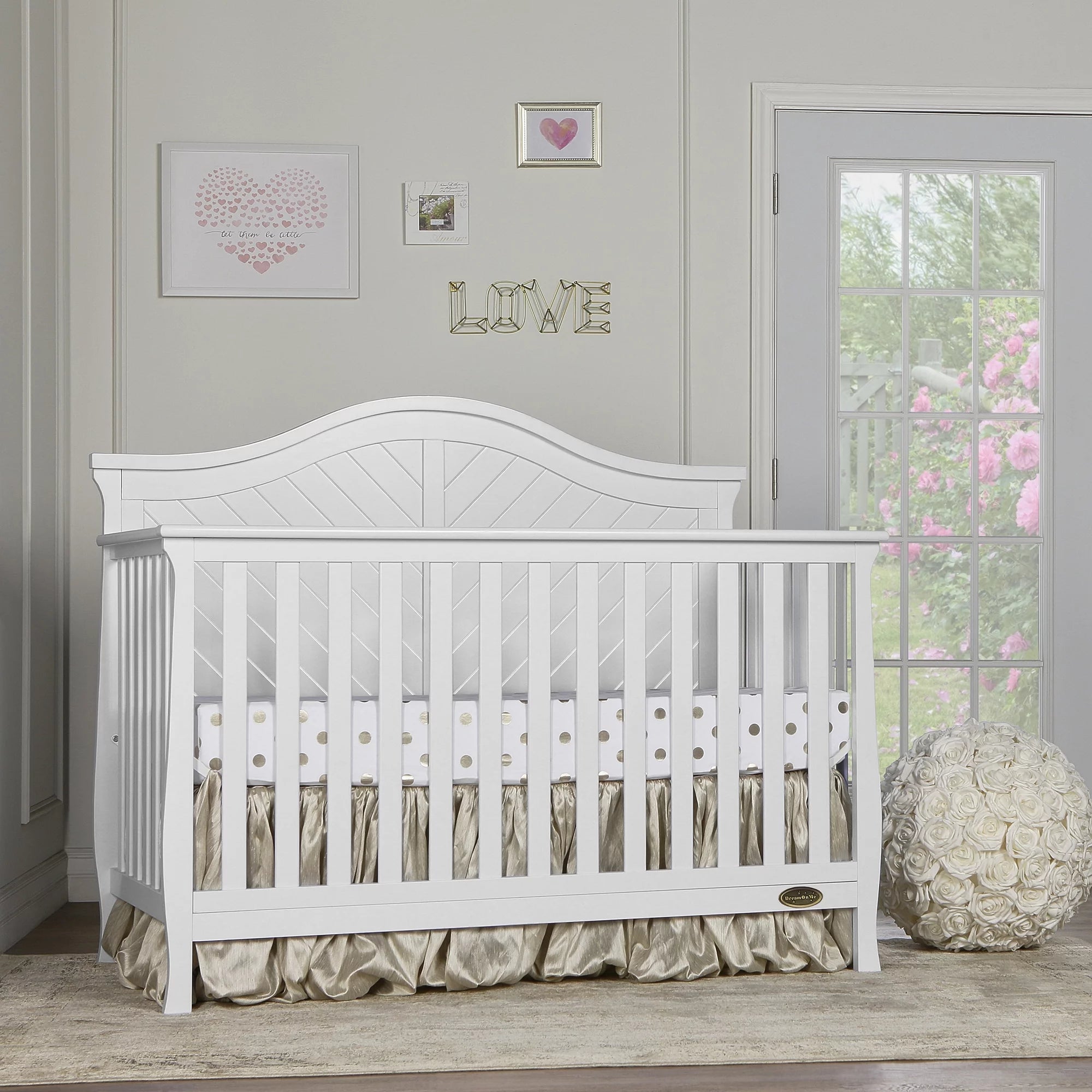 5-in-1 Convertible Crib A320850