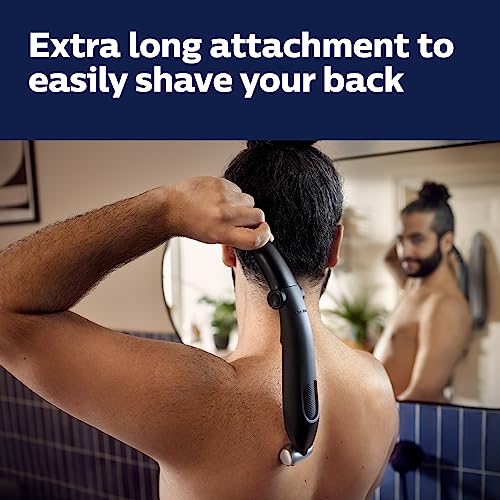 Showerproof Body & Manscaping Trimmer with Back Attachment N615