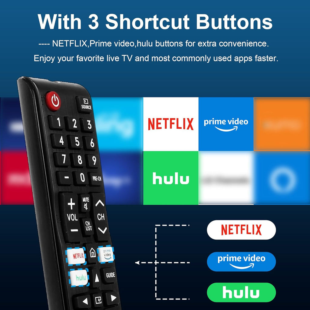2 Pack Universal Remote Control for Samsung TV B568195