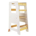 Green Height Adjustable Anti-Slip Kitchen Step Stool L512589
