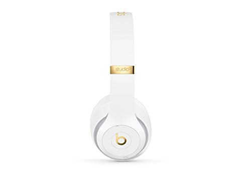 White Over-Ear Wireless Headphones with Built-in Mic S1541